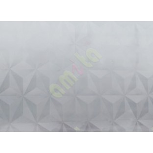 Frosted honey comb star decorative glass film